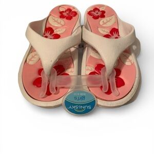 Sun & Sky Sandals Girls size 9/10 NWT
